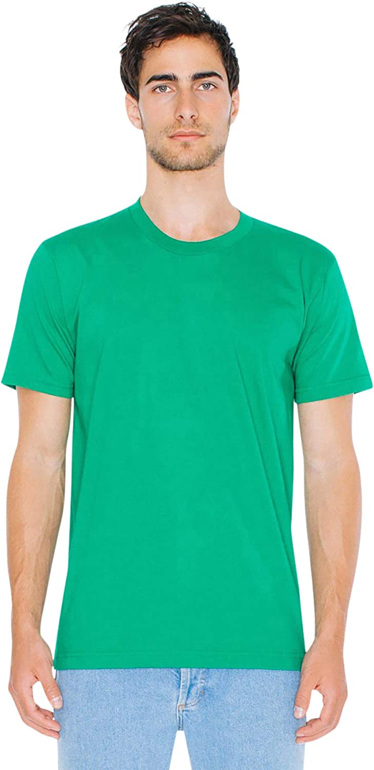 230816041458686_1 American Apparel unisex-adult Fine Jersey Crewneck Short Sleeve T-Shirt, 2-Pack - Image 1